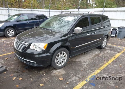 2012 Chrysler Town & Country Touring-L из США, поврежденный, VIN 2C4RC1CG7CR369512
